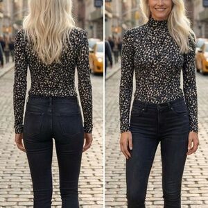 Polo Leopard Turtleneck
